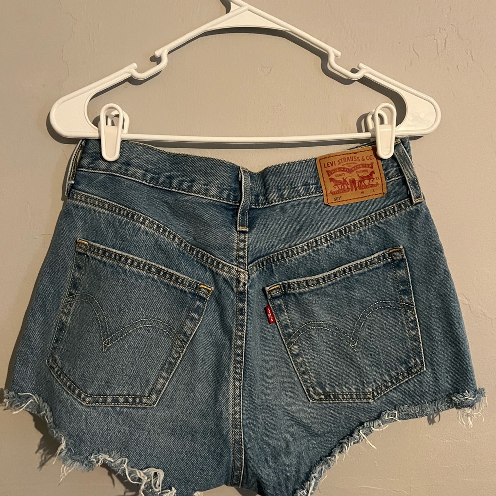 Distressed Denim Women Shorts